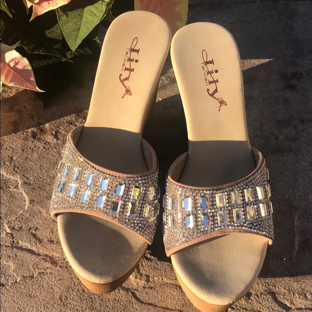Rhinestone sandals - Picture 5 of 8
